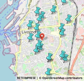 Mappa 57125 Livorno LI, Italia (1.014)