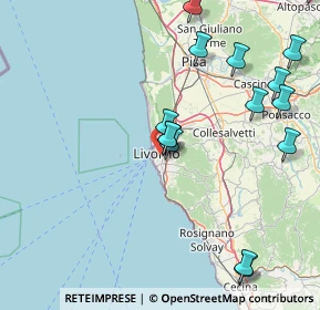 Mappa 57125 Livorno LI, Italia (19.94067)