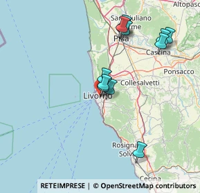 Mappa 57125 Livorno LI, Italia (15.02333)