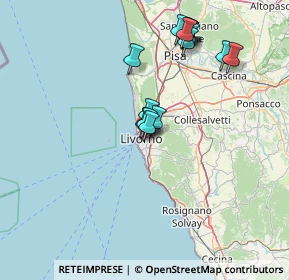 Mappa 57125 Livorno LI, Italia (14.40133)