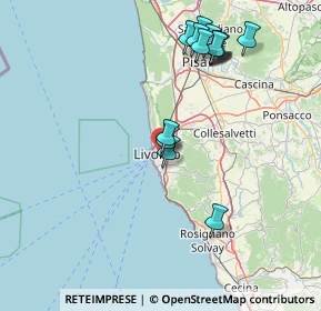 Mappa 57125 Livorno LI, Italia (16.89067)