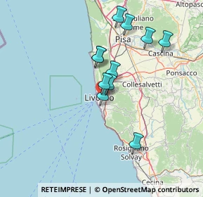 Mappa 57125 Livorno LI, Italia (12.46909)