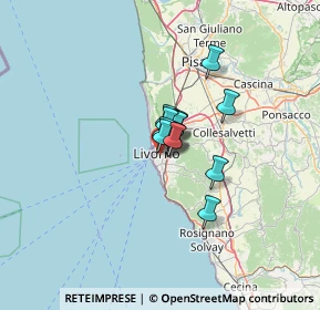 Mappa 57125 Livorno LI, Italia (5.81429)