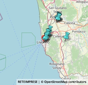 Mappa 57125 Livorno LI, Italia (8.91429)