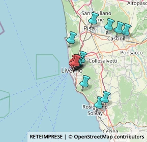 Mappa 57125 Livorno LI, Italia (11.26571)