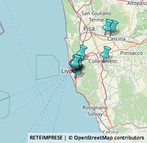 Mappa 57125 Livorno LI, Italia (6.29273)