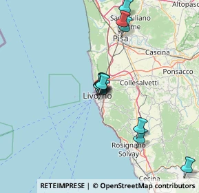 Mappa 57125 Livorno LI, Italia (12.48167)