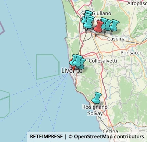 Mappa 57125 Livorno LI, Italia (15.20231)
