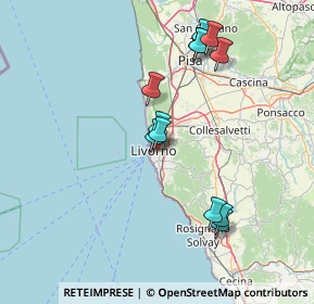 Mappa 57125 Livorno LI, Italia (14.81667)