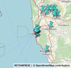 Mappa 57125 Livorno LI, Italia (13.08235)