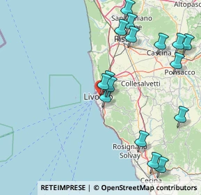 Mappa 57125 Livorno LI, Italia (18.93375)