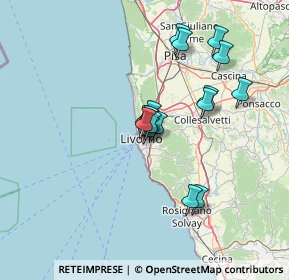 Mappa 57125 Livorno LI, Italia (11.25813)