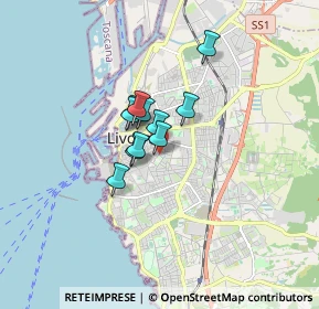 Mappa 57125 Livorno LI, Italia (0.98091)