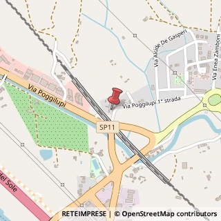 Mappa Via I strada Poggilupi, 121, 52028 Terranuova Bracciolini, Arezzo (Toscana)
