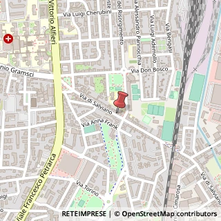 Mappa Via di Salviano, 77, 57124 Livorno, Livorno (Toscana)