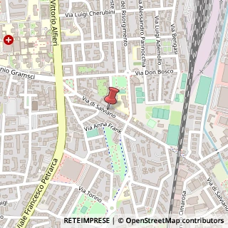Mappa Via di Salviano, 57a, 57124 Livorno, Livorno (Toscana)