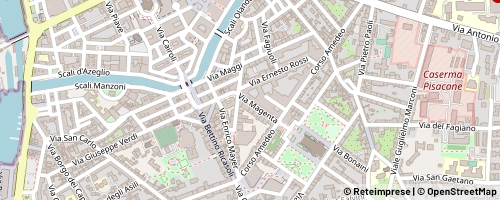 Mappa Livorno
