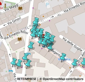 Mappa Via Magenta, 57100 Livorno LI, Italia (0.028)