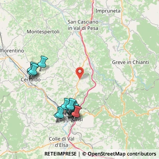 Mappa Barberino Val D'elsa, 50021 Barberino Tavarnelle FI, Italia (9.487)