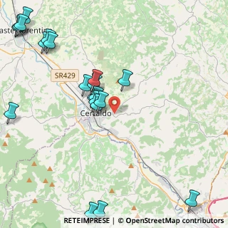 Mappa Via Antonio Meucci, 50052 Certaldo FI, Italia (5.6565)