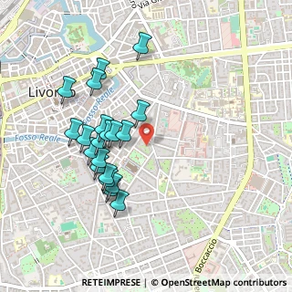 Mappa Via Pietro Paolo, 57125 Livorno LI, Italia (0.464)