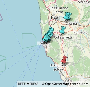 Mappa 57125 Livorno LI, Italia (8.11643)