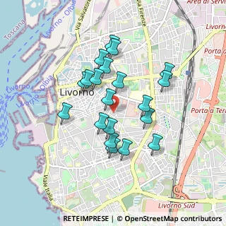 Mappa Via Pietro Paolo, 57125 Livorno LI, Italia (0.7775)