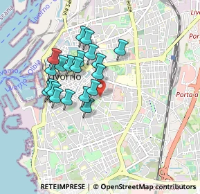 Mappa Via Pietro Paolo, 57125 Livorno LI, Italia (0.7795)