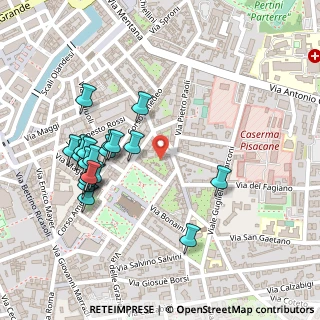 Mappa Via Pietro Paolo, 57125 Livorno LI, Italia (0.2565)