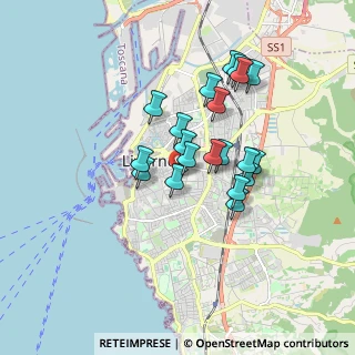 Mappa Via Pietro Paolo, 57125 Livorno LI, Italia (1.4695)