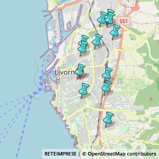 Mappa Via Pietro Paolo, 57125 Livorno LI, Italia (2.05)