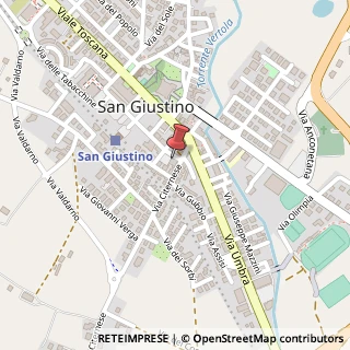 Mappa Via Alessandro Rossi, 26/1, 06016 San Giustino, Perugia (Umbria)
