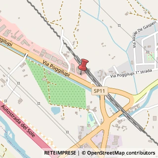 Mappa Via Poggilupi, 130, 52028 Prato, Prato (Toscana)