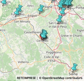 Mappa Via Marco Polo, 50052 Certaldo FI, Italia (21.622)