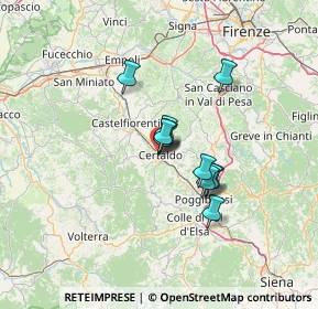 Mappa Via Marco Polo, 50052 Certaldo FI, Italia (9.05273)