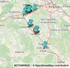 Mappa Via Marco Polo, 50052 Certaldo FI, Italia (15.3905)