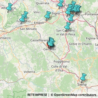 Mappa Via Leonardo Da Vinci, 50052 Certaldo FI, Italia (21.622)