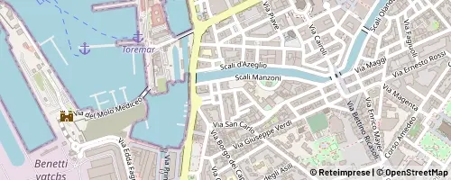 Mappa Livorno