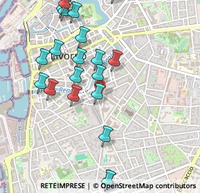 Mappa Via Ginori, 57125 Livorno LI, Italia (0.5705)