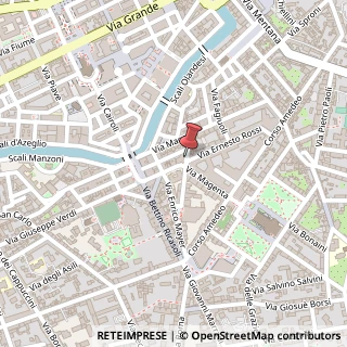 Mappa Via Carlo Goldoni, 26, 57125 Livorno, Livorno (Toscana)