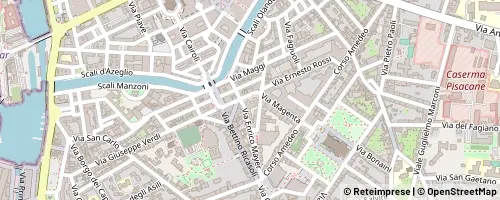 Mappa Livorno