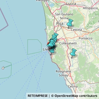 Mappa Via Carlo Goldoni, 57125 Livorno LI, Italia (4.73083)