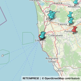 Mappa Via Carlo Goldoni, 57125 Livorno LI, Italia (19.35)