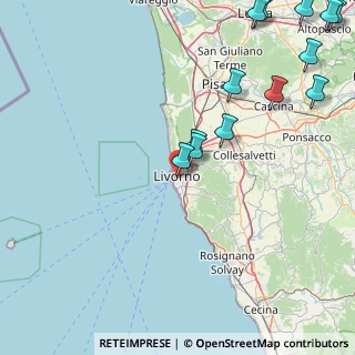 Mappa Via Ginori, 57125 Livorno LI, Italia (23.66462)