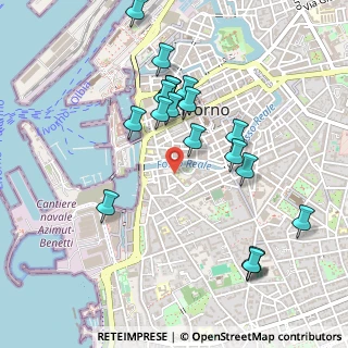 Mappa Via della Vecchia Casina, 57126 Livorno LI, Italia (0.5095)