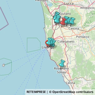 Mappa Via della Vecchia Casina, 57126 Livorno LI, Italia (15.53846)
