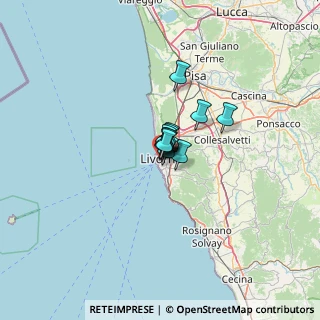 Mappa Vicolo San Vincenzo, 57126 Livorno LI, Italia (4.175)