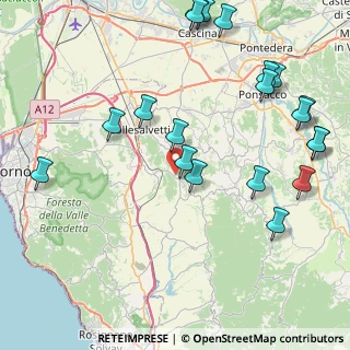 Mappa Viale Karol Wojtyla, 56042 Crespina Lorenzana PI, Italia (10.695)