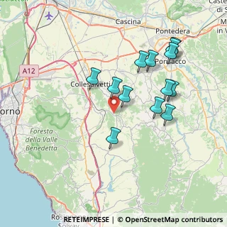 Mappa Viale Karol Wojtyla, 56042 Crespina Lorenzana PI, Italia (7.45385)