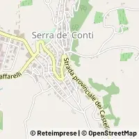 Map Serra De' Conti
